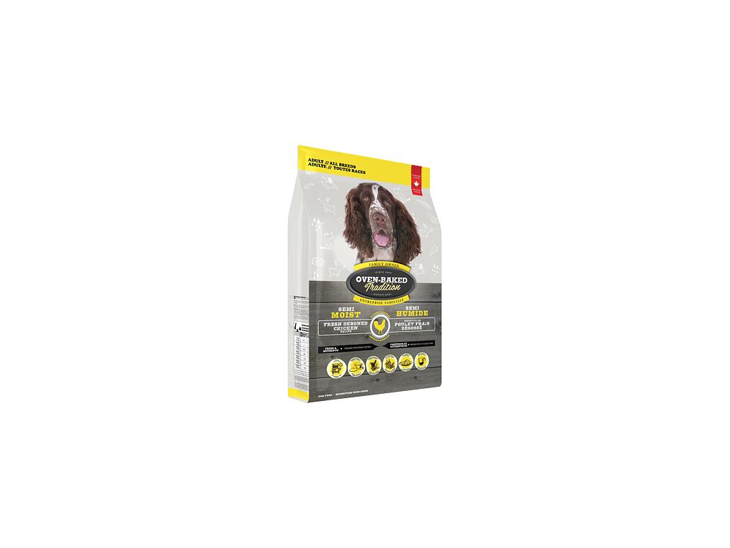 Oven-Baked Adult DOG Semi-Moist Chicken All Breeds 2,27 kg z kategorie Chovatelské potřeby a krmiva pro psy > Krmiva pro psy > Granule pro psy