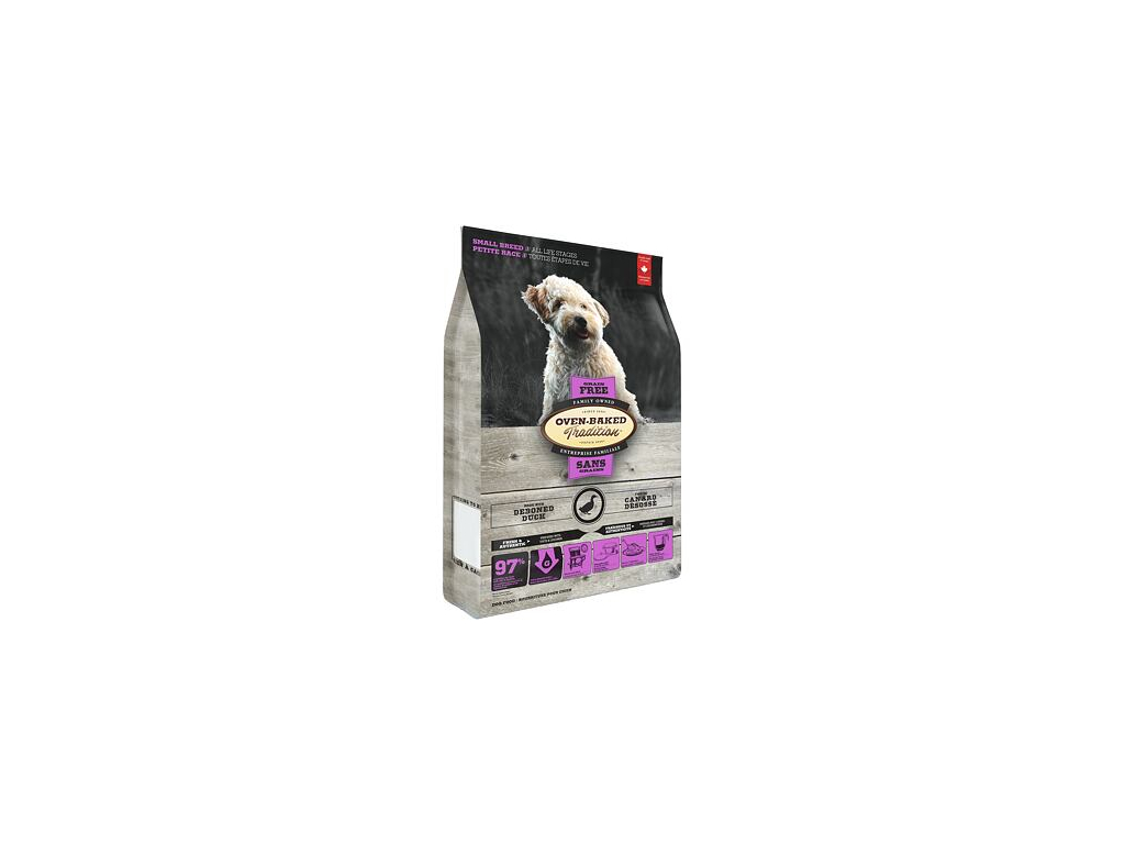 Oven-Baked Adult DOG Grain Free Duck Small Breed 2,27kg z kategorie Chovatelské potřeby a krmiva pro psy > Krmiva pro psy > Granule pro psy