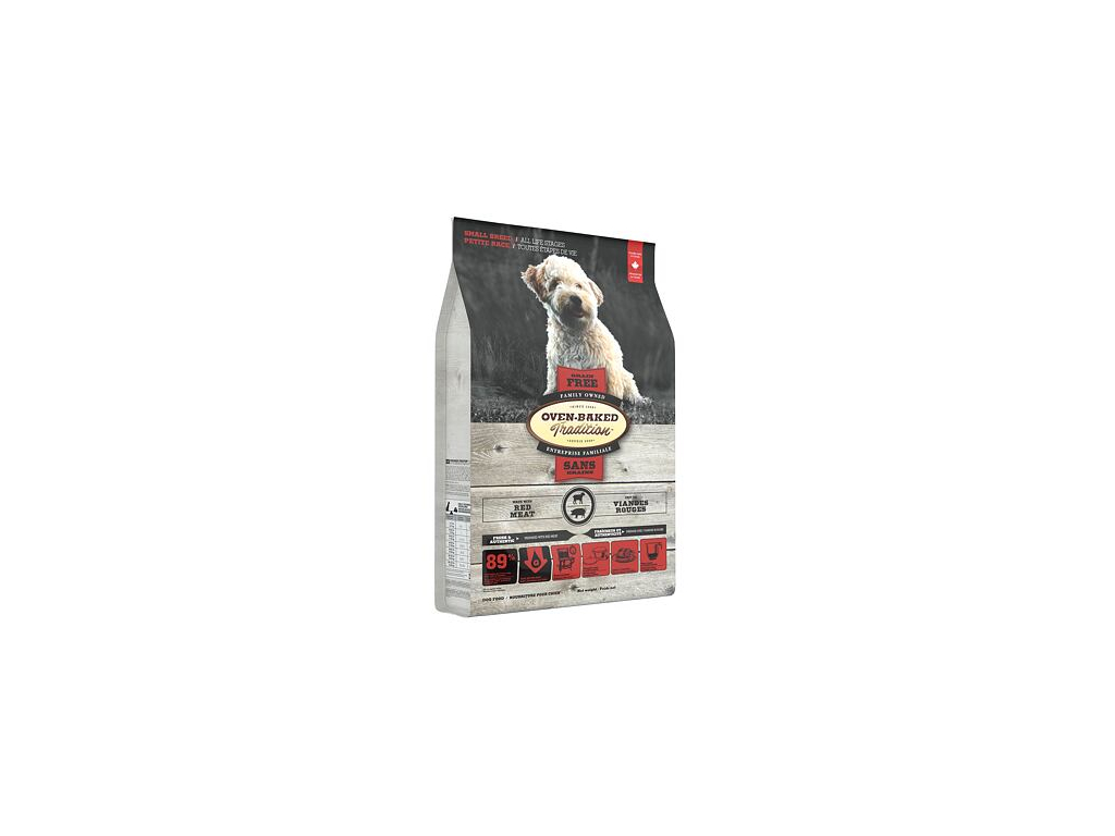 Oven-Baked Adult DOG Grain Free Red Meat Small Breed 2,27 kg z kategorie Chovatelské potřeby a krmiva pro psy > Krmiva pro psy > Granule pro psy