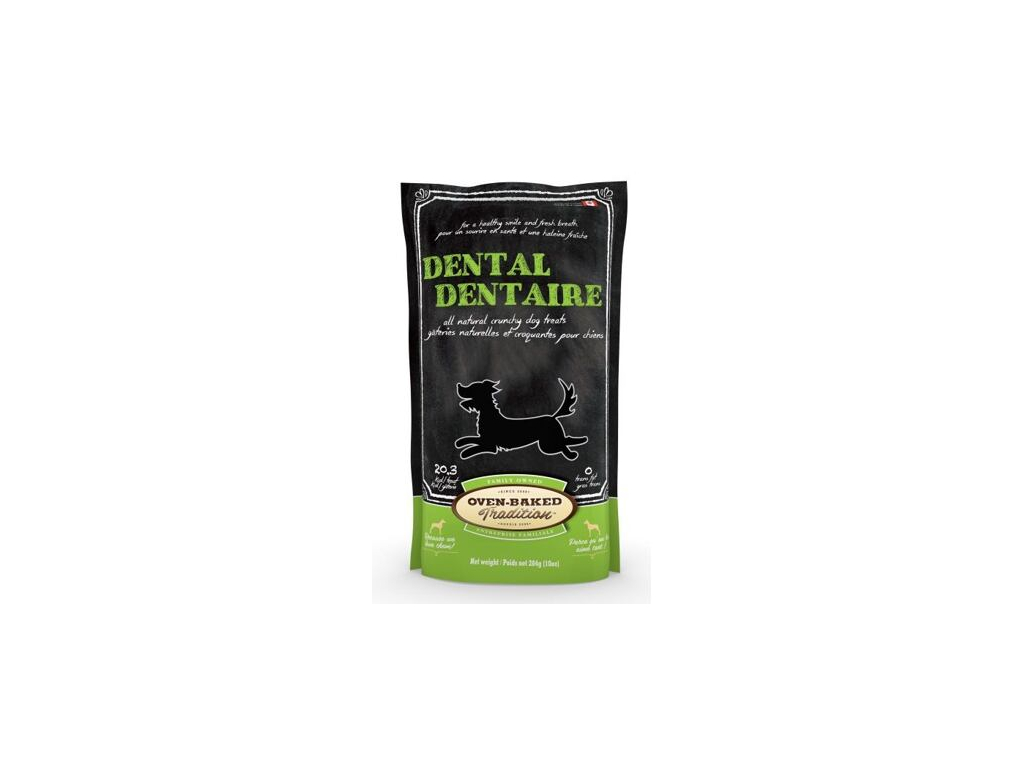 Oven-Baked All Natural crunchy dog treats DENTAL 284 g z kategorie Chovatelské potřeby a krmiva pro psy > Pamlsky pro psy > Dentální pamlsky pro psy