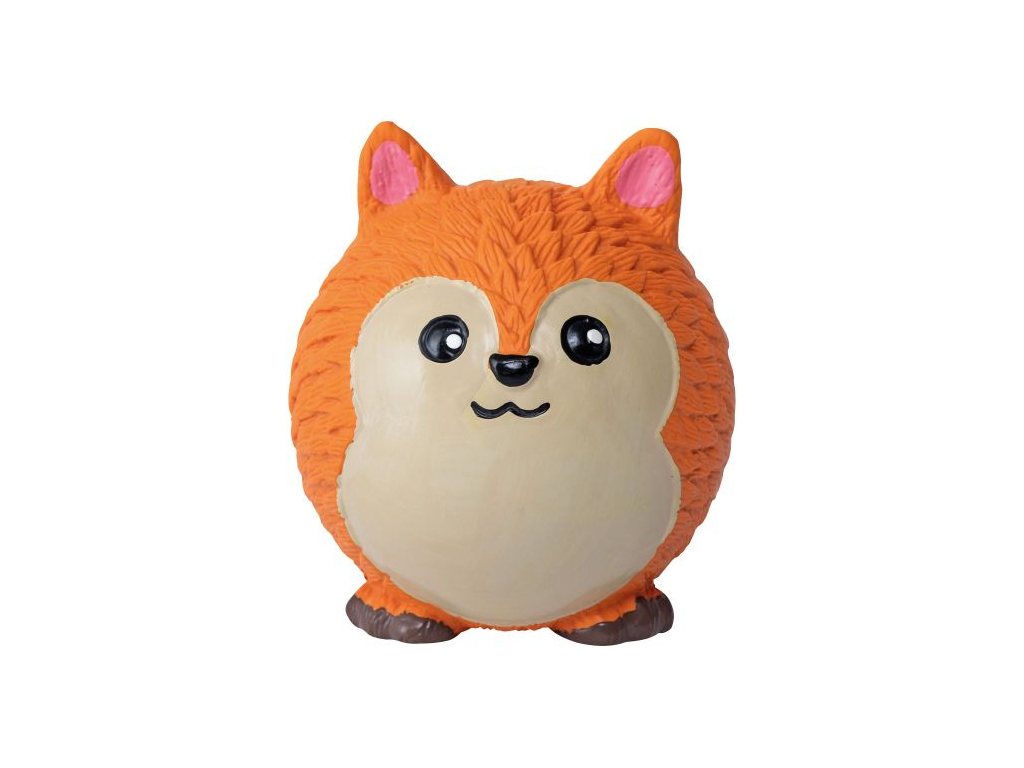 Quapas! Hračka pro psy Cute Fox 8x9cm z kategorie Chovatelské potřeby a krmiva pro psy > Hračky pro psy > Latexové hračky pro psy