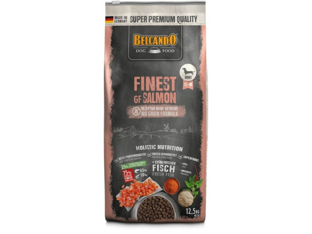 Belcando Finest GF Salmon 4 kg z kategorie Chovatelské potřeby a krmiva pro psy > Krmiva pro psy > Granule pro psy