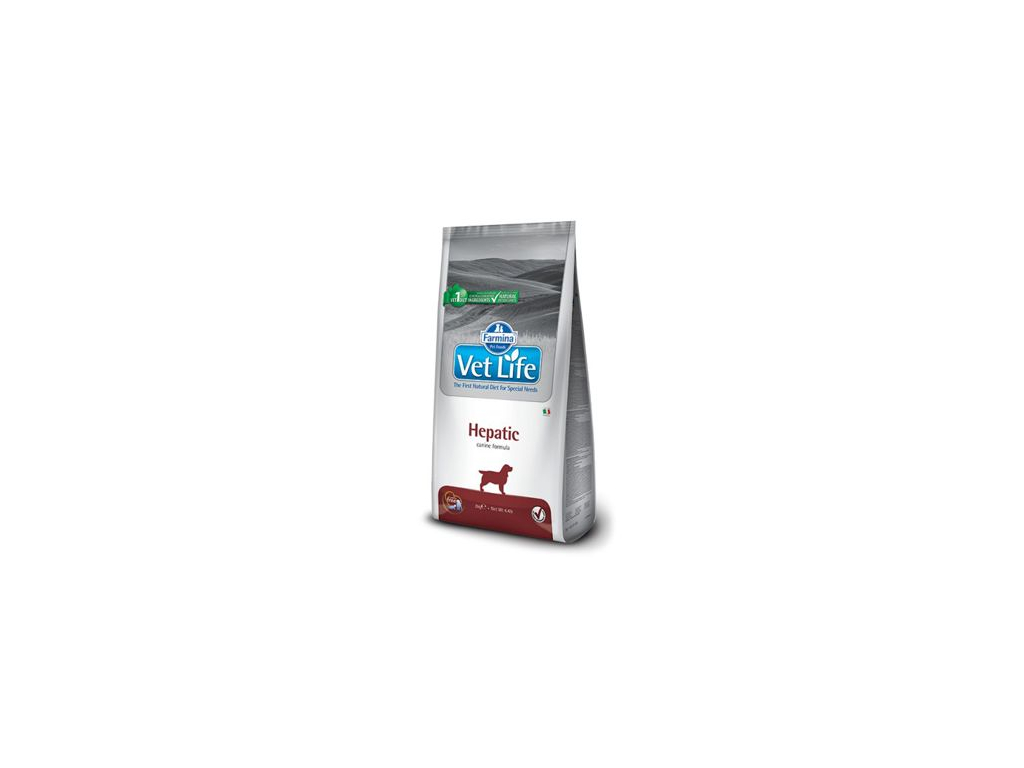 Vet Life Natural DOG Hepatic 12kg z kategorie Chovatelské potřeby a krmiva pro psy > Krmiva pro psy > Veterinární diety pro psy