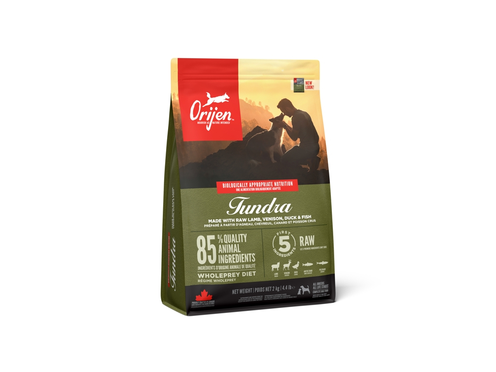 Orijen Dog Tundra 2 kg z kategorie Chovatelské potřeby a krmiva pro psy > Krmiva pro psy > Granule pro psy