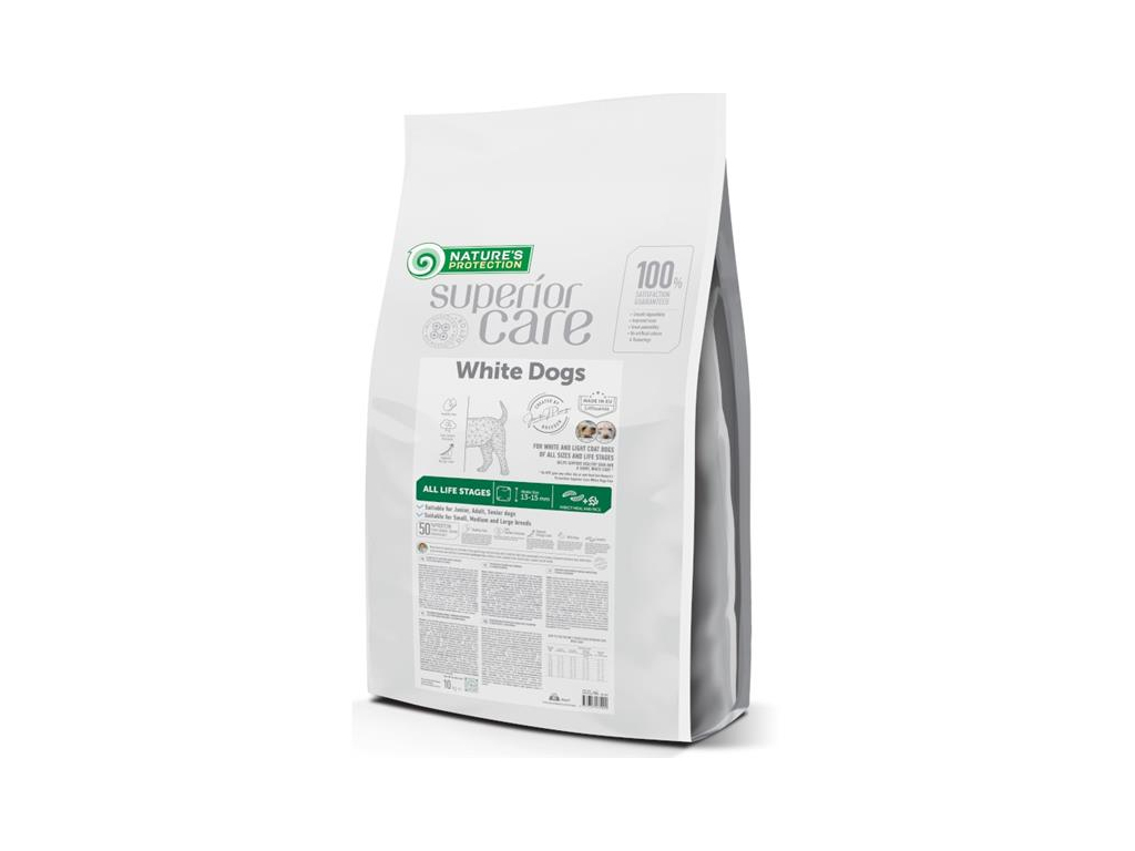 Nature's Protection Superior Care Dog Dry White Dogs Insect 10 kg z kategorie Chovatelské potřeby a krmiva pro psy > Krmiva pro psy > Granule pro psy