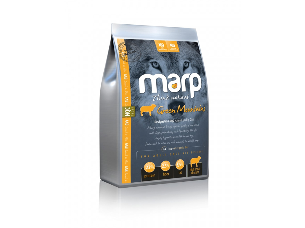 Marp Natural Green Mountains Lamb 2 kg z kategorie Chovatelské potřeby a krmiva pro psy > Krmiva pro psy > Granule pro psy