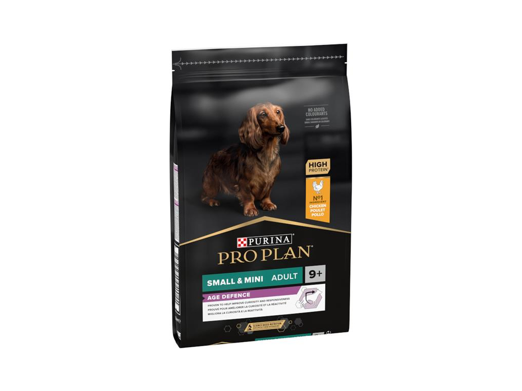 Pro Plan Dog Adult Small&Mini 9+Age Defence kuře 7 kg z kategorie Chovatelské potřeby a krmiva pro psy > Krmiva pro psy > Granule pro psy