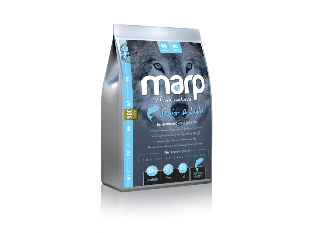 Marp Natural Senior and Light 2kg z kategorie Chovatelské potřeby a krmiva pro psy > Krmiva pro psy > Granule pro psy