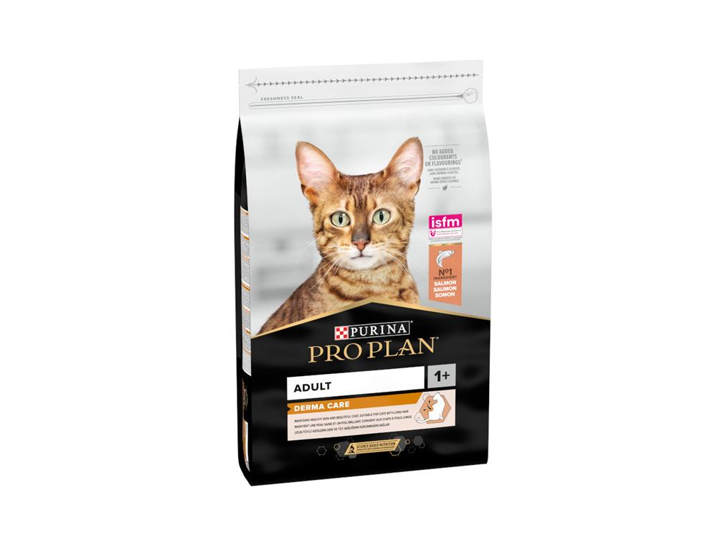 Pro Plan Cat Adult Derma Care losos 10 kg z kategorie Chovatelské potřeby a krmiva pro kočky > Krmivo a pamlsky pro kočky > Granule pro kočky