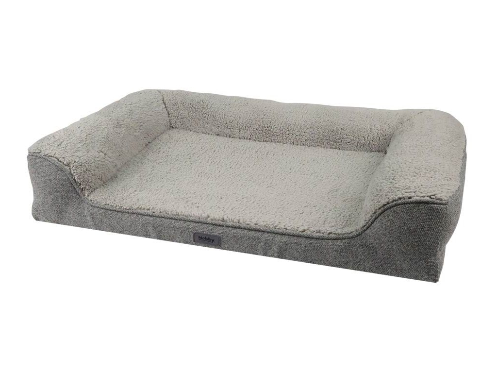 Nobby ortopedická pohovka CALBU šedá 100x65cm z kategorie Chovatelské potřeby a krmiva pro psy > Pelíšky a dvířka pro psy > Pelechy a pohovky pro psy