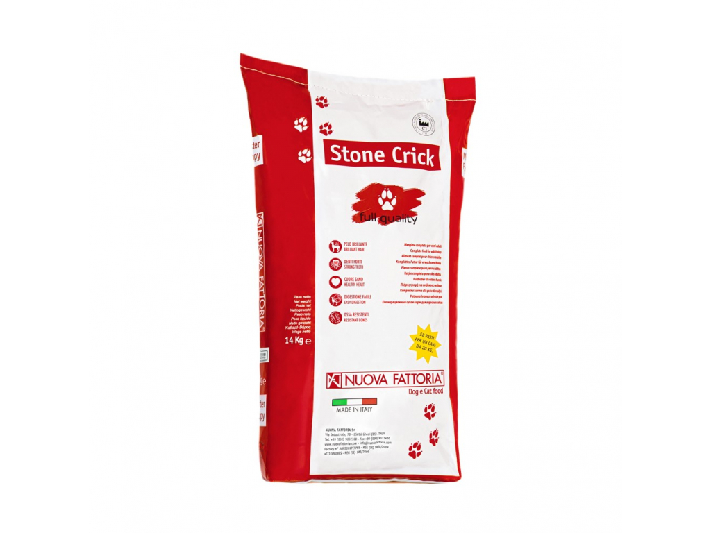 Nuova Fattoria Stone Crick 14 kg z kategorie Chovatelské potřeby a krmiva pro psy > Krmiva pro psy > Granule pro psy
