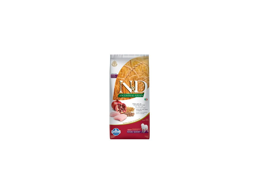 N&D LG DOG Adult Giant Chicken & Pomegranate 12kg z kategorie Chovatelské potřeby a krmiva pro psy > Krmiva pro psy > Granule pro psy