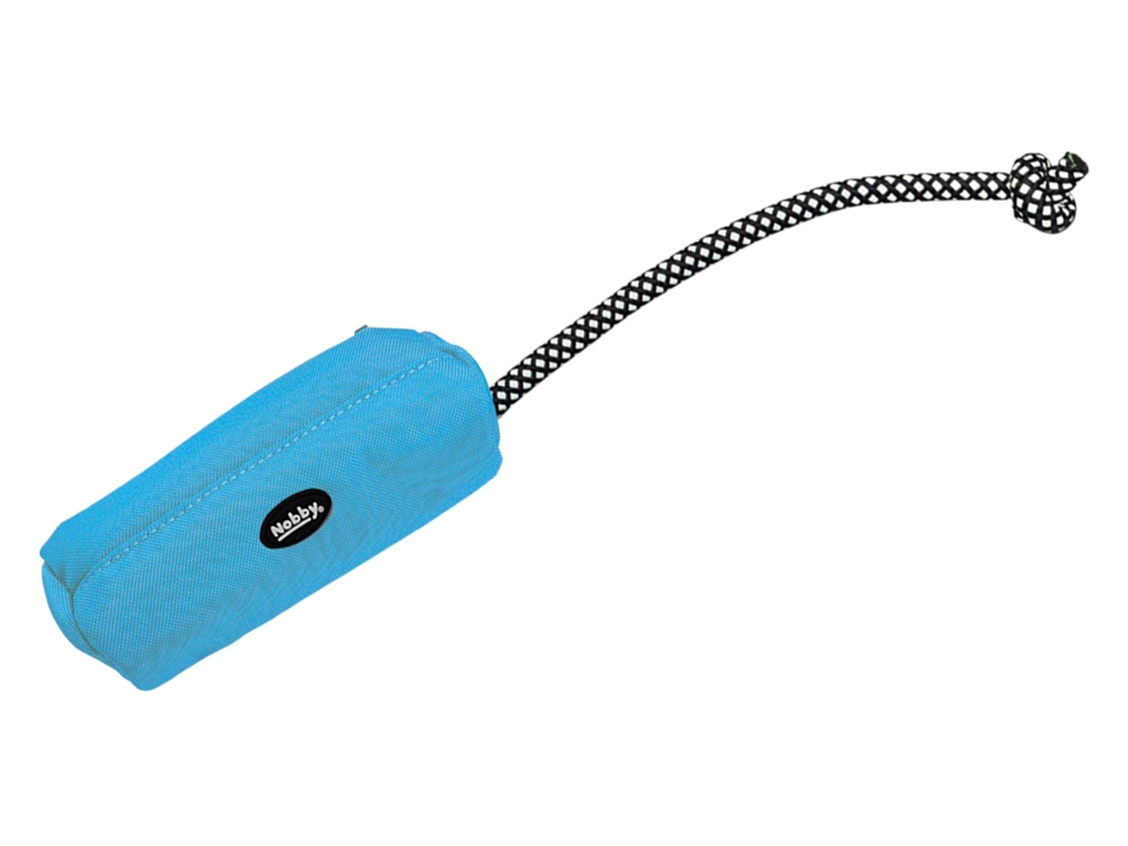 Nobby RIO zásobník na pamlsky Snack Dummy M 20x7 cm modrá z kategorie Chovatelské potřeby a krmiva pro psy > Hračky pro psy > Aportovací hračky pro psy > Činky, pešek pro psy