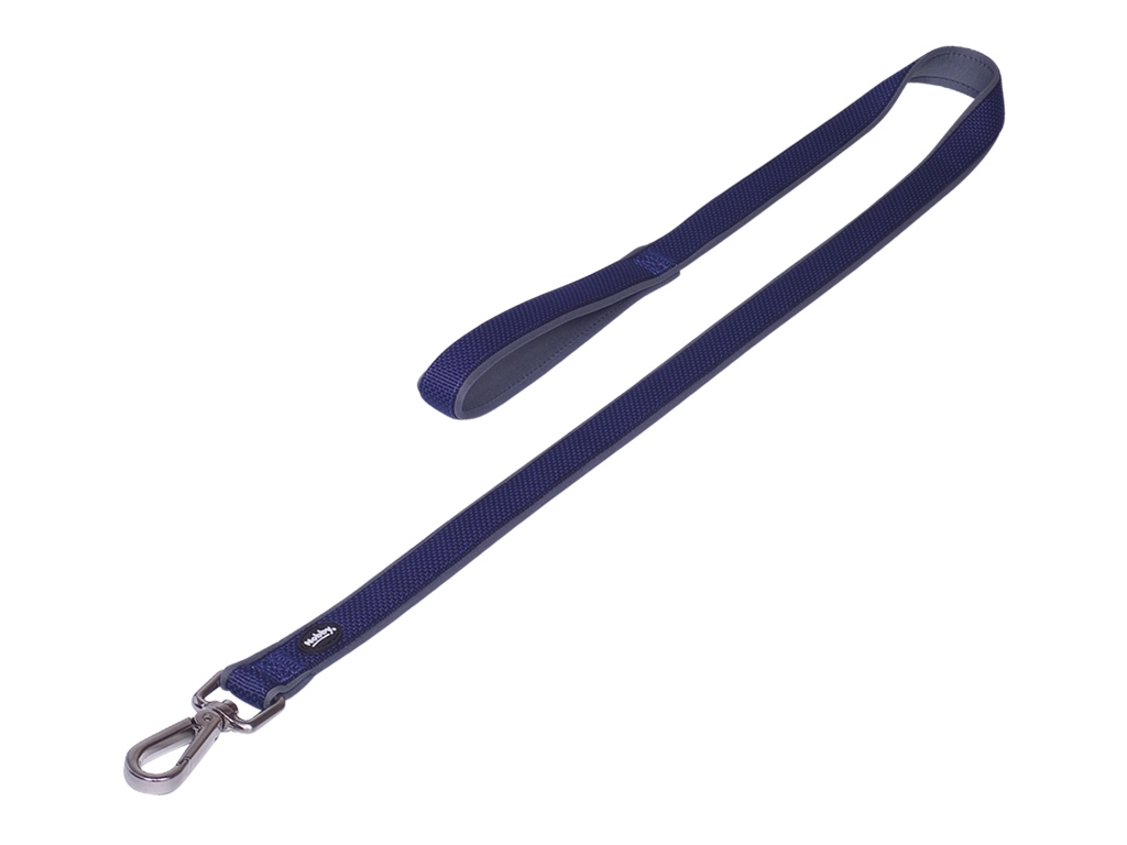 Nobby CLASSIC PRENO ROYAL vodítko neoprén navy M-L 120cm z kategorie Chovatelské potřeby a krmiva pro psy > Obojky, vodítka a postroje pro psy > Vodítka pro psy > Klasická vodítka pro psy