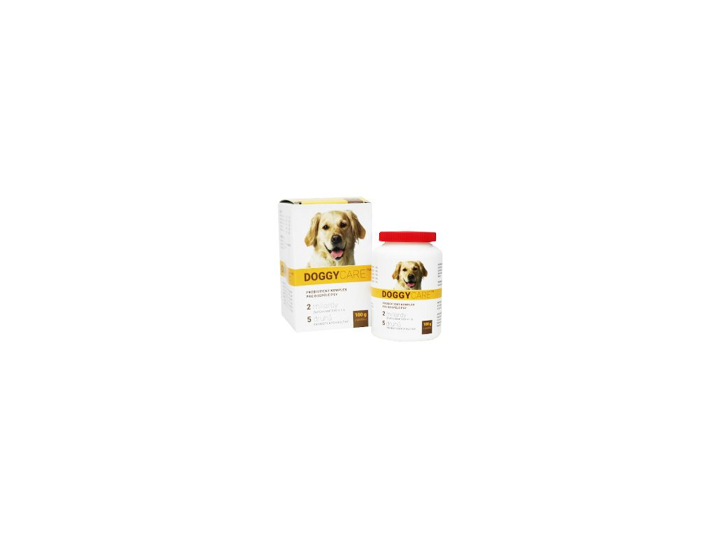 Doggy Care Adult Probiotika 100g z kategorie Chovatelské potřeby a krmiva pro psy > Vitamíny a léčiva pro psy > Podpora trávení u psů