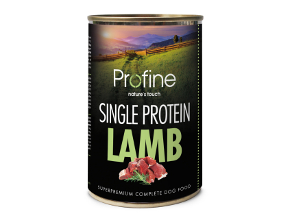 Profine konzerva Single protein Jehněčí 400g