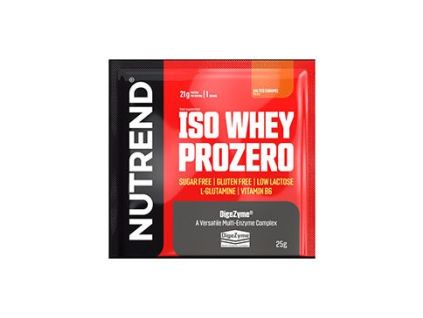 Nutrend ISO WHEY PROZERO солона карамель 25 г