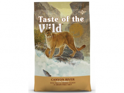 Taste of the Wild Canyon River Feline 2kg z kategorie Chovatelské potřeby a krmiva pro kočky > Krmivo a pamlsky pro kočky > Granule pro kočky