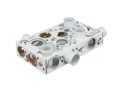 Cat Activity Paws'n'Treats Box - interaktivní hra pro kočky, 35 x 7 x 2 cm