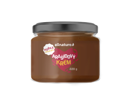 allnature arasidovy krem s horkou cokoladou 220 g