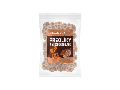 allnature precliky v mlecne cokolade 100 g