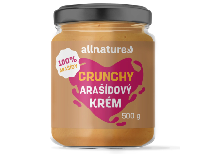 allnature arasidovy krem crunchy 500 g