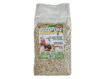 Podestýlka z konopného pazdeří 26 l (2,3 kg)