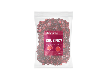 allnature brusinka klikva susena 1000 g