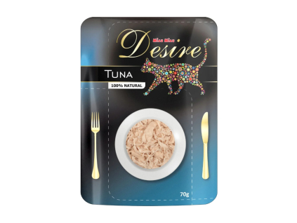 Desire premium Kapsička s trhaným masem tuňák 70g