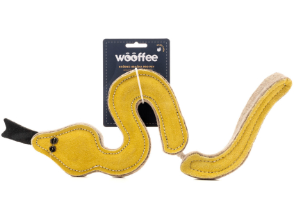 Wooffee kožená hračka Had