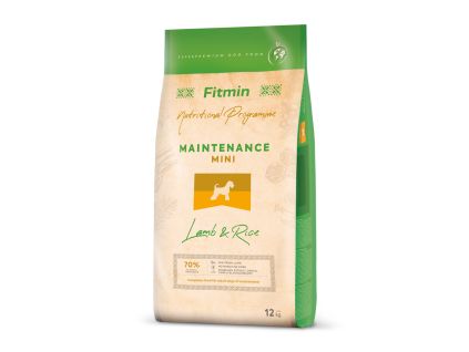 Fitmin Mini ягня та рис 12 кг