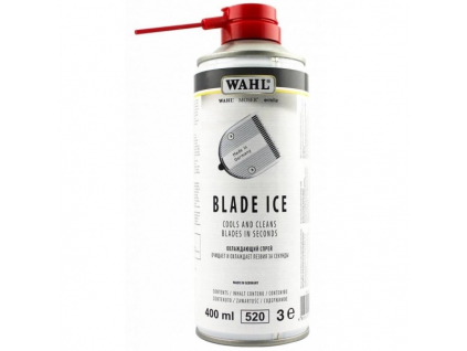 Moser Blade Ice 4v1 sprej na strojky 400ml z kategorie Chovatelské potřeby a krmiva pro psy > Hygiena a kosmetika psa > Stříhací strojky pro psy