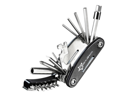 Multifunkční nářadí na opravu jízdních kol Rockbros GJ8002 (černé)