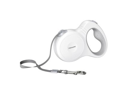 Petsuper Automatic Retractable Dog Lead, 5 m (White)