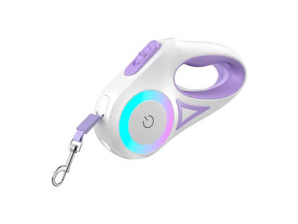 Automatické vodítko 3m Rojeco (fialové)