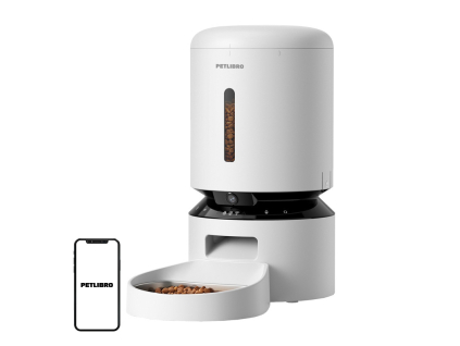 Dávkovač krmiva Petlibro Granary s kamerou, 5 l, bílá