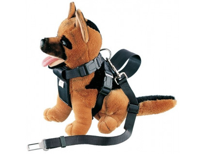 Nobby bezpečnostní postroj XL pro psa do auta z kategorie Chovatelské potřeby a krmiva pro psy > Obojky, vodítka a postroje pro psy > Postroje pro psy