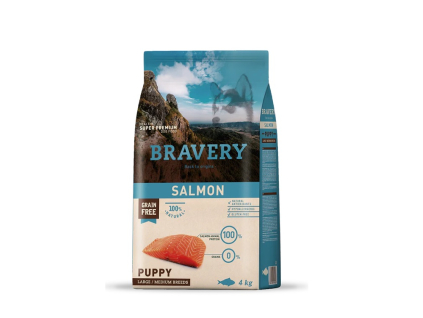 bravery salmon puppy m l