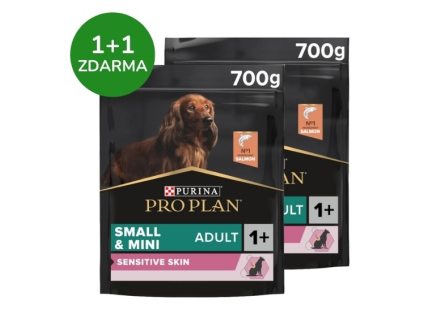 Pro Plan Dog Adult Small&Mini losos 700 g 1+1 zdarma