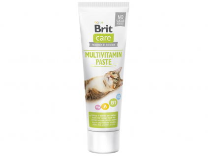 Brit Care Cat Paste Multivitamin 100g z kategorie Chovatelské potřeby a krmiva pro kočky > Krmivo a pamlsky pro kočky > Pamlsky pro kočky
