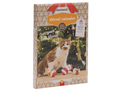 Beeztees PURR Adventni kalendar pro kocky 100g 1209202512301562644