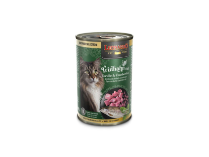 Leonardo Superior Selection Krůtí se pstruhem a brusinkami  400 g