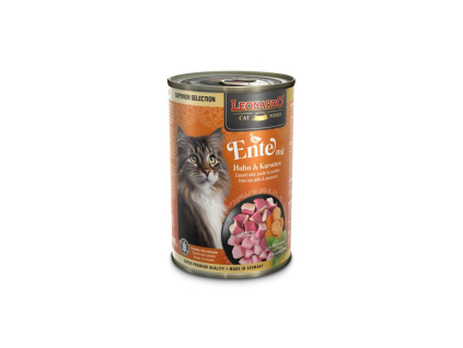 Leonardo Superior Selection Kachní s kuřecím a mrkví 400 g