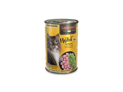 Leonardo Superior Selection Huhn mit Spinat 400 g