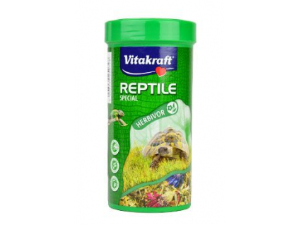 Vitakraft Reptile Turtle Herbivor such.plazi 250ml z kategorie Akvaristické a teraristické potřeby > Krmiva > Terarijní krmiva