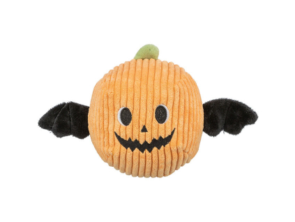 Trixie Halloween hračka pro psy Dýňový netopýr 10 cm