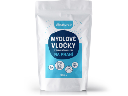 allnature mydlove vlocky z olivoveho oleje 500 g