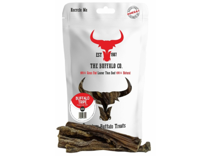 The Buffalo Co. Buvolí dršťky 100 g - pamlsky pro psy