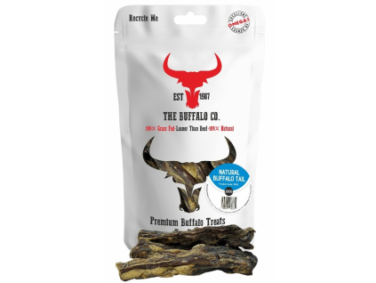 The Buffalo Co. Sušené buvolí ocásky 200 g - pamlsky pro psy