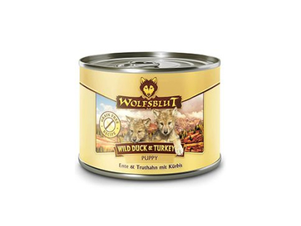 Wolfsblut Dog Puppy Wild Duck konz. 200g